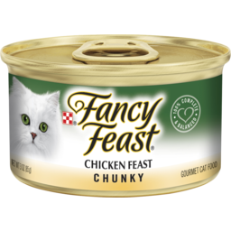 Photo of Fancy Feast Cat Food Feast Chunky Chicken Feast 85g