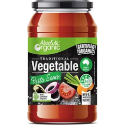 Photo of ABSOLUTE ORGANIC Org Vegetable Pasta Sauce 500g