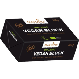 Photo of NATURLI Vegan Block Organic 200g