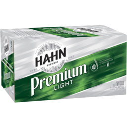 Photo of Hahn Premium Light 24 X 375ml Bottle Carton 24.0x375ml