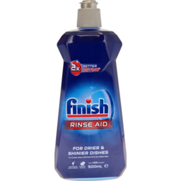 Photo of Finish Rinse Aid Reg 500ml