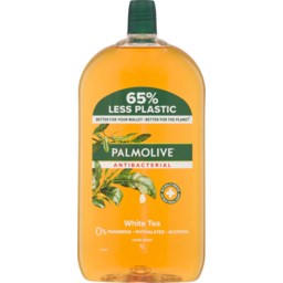 Photo of Palmolive Antibacterial Liquid Hand Wash Soap 1l, White Tea Refill And Save, No Parabens, Recyclable Bottle 1l