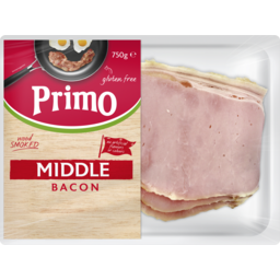 Photo of Primo Middle Bacon 750gm