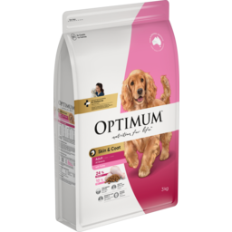 Photo of Optimum Dog Dry Adult All Breed Skin & Coat With Turkey 3kg 7.5kg