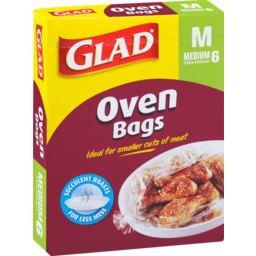 Photo of Glad Oven Bags Medium 6 Pack