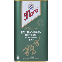 Photo of Moro Extra Virgin Primero Olive Oil 4l