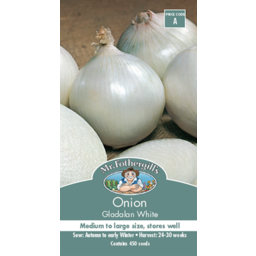 Photo of Mr Fothergill’s Seed Onion Gladalan White A