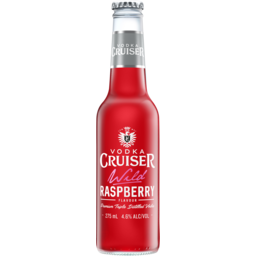 Photo of Vodka Cruiser Wild Raspberry 4.6% 275ml Bottle