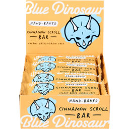 Photo of BLUE DINOSAUR Cinnamon Scroll Bar Hand Baked