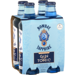 Photo of Bombay Sapphire Gin & Ton 4pk