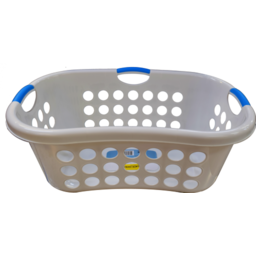 Photo of Black & Gold Laundry Basket Family