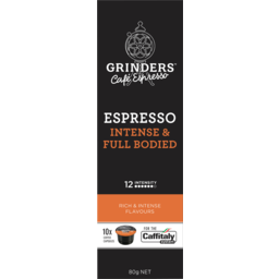 Photo of Grinders Espresso Intense & Full Bodied Coffee Capsules