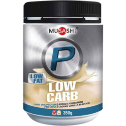 Photo of Musashi P Low Carb Protein Powder - Vanilla