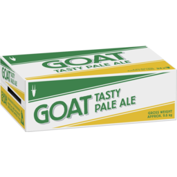 Photo of Mountain Goat Goat Beer Tasty Pale Ale Can 375ml 24pk