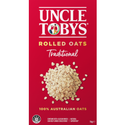 Photo of Uncle Tobys Traditional Rolled Oats 1kg