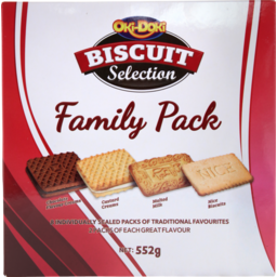 Photo of Oki Doki Selection Biscuits Family Pack