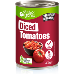 Photo of Absolute Organic Diced Tomatoes 400g