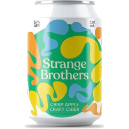 Photo of Strange Bros Crisp Apple Cider 6 Pack
