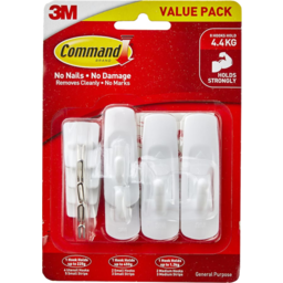 Photo of 3m Command Mixed Hooks Value Pack