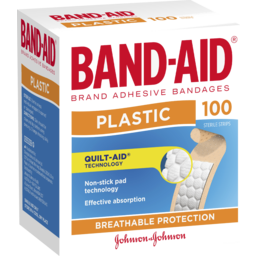 Photo of Band-Aid Plastic Strips 100-pack