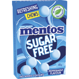 Photo of Mentos S/Free Pmint Chews 45gm