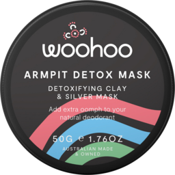 Photo of WOOHOO Armpit Detox Mask Deodorant Tin 50g
