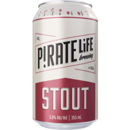Photo of Pirate Life Brewing Pirate Life Stout Can 355ml