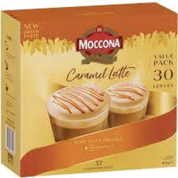 Photo of Moccona Sachets Caramel Latte 30pk