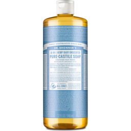 Photo of Dr. Bronner's 18-In-1 Hemp Baby Unscented Pure-Castile Soap