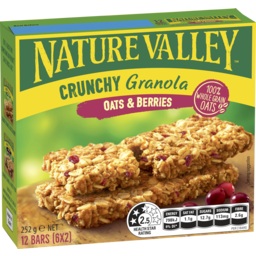 Photo of Nature Valley Crunchy Oats & Berries 6pk