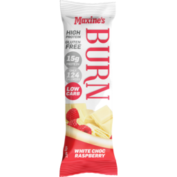 Photo of Maxines Burn White Choc Raspberry Protein Bar