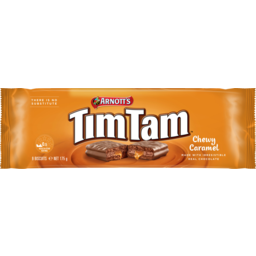 Photo of Arnotts Tim Tam Chewy Caramel Chocolate Biscuits