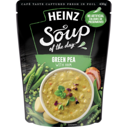 Photo of Heinz Soup Of The Day Green Pea With Ham Pouch 430g