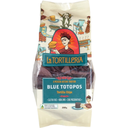 Photo of La Tort Totopos Blue Chips 200gm