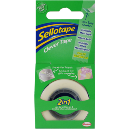 Photo of Sellotape Clever Tape Boxed 18mmx25m