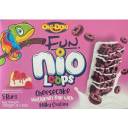 Photo of Oki Doki Fun Nio Loops Cheesecake Bars