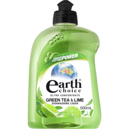 Photo of Earth Choice Green Tea & Lime Concentrate Dishwash Liquid 500ml
