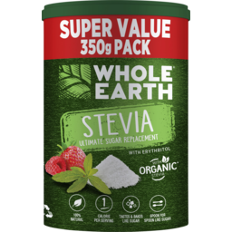 Photo of Whole Earth Stevia Ultimate Sugar Replacement Super Value Pack 350g 350g