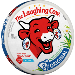 Photo of The Laughing Cow Original Cheese Spread 8 Pack 128g
