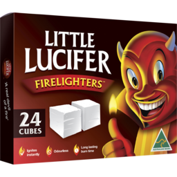 Photo of Little Lucifer Firelighters 24 Cubes