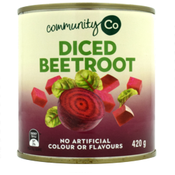 Photo of Community Co Diced Beetroot 420gm