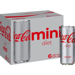 Photo of Coca-Cola Light/Diet Coke Diet Coca-Cola Soft Drink Multipack Cans 6x250ml 