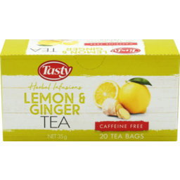 Photo of Tasty Lmn/Ginger Teabags 20's