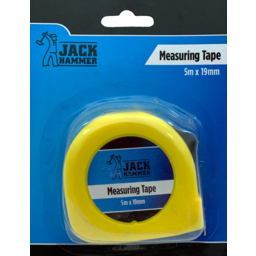 Photo of Jack Hammer Tape Measure 5 Metre 5m X 19mm Single