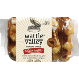 Photo of Wattle Valley Food Store Belgian Waffles 5 Pack