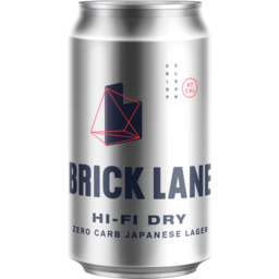 Photo of Brick Lane Brewing Hi-Fi Dry Japanese Lager 24pk