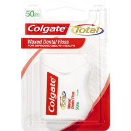 Photo of Colgate Total Waxed Dental Floss 50m
