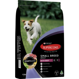 Photo of Supercoat® Smartblend® Adult Small Breed Dog Food With Beef 2.8kg 2.8kg