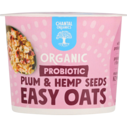 Photo of Chantal Organics Easy Oats Probiotic Plum & Hemp