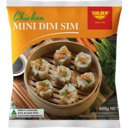 Photo of Golden Wok Mini Dim Sims Chicken 660g